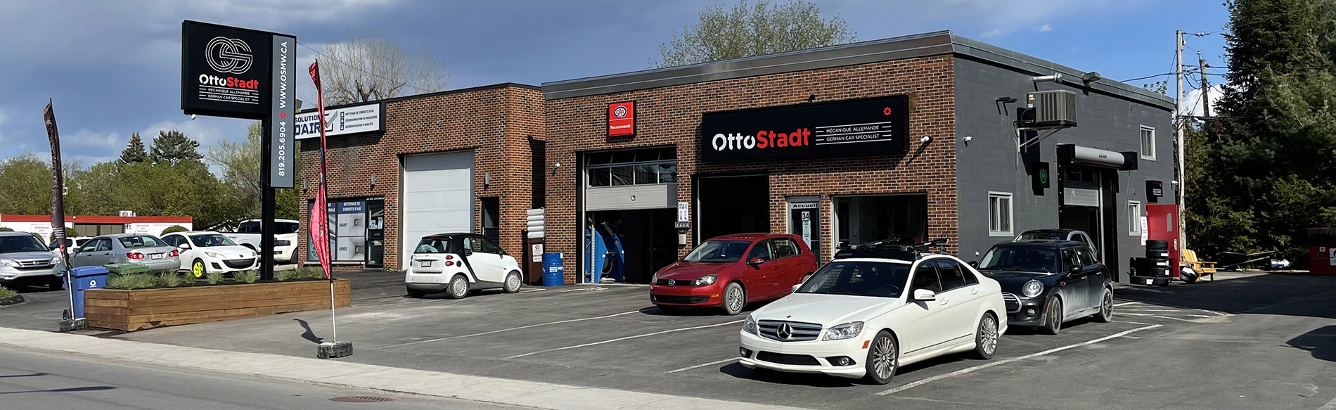 OttoStadt MotorWerks shop at 34 Avenue Gatineau